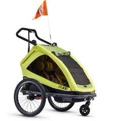 TAXXI | Elite Two | Lime | Rimorchio per biciclette