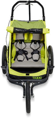 TAXXI | Elite Two | Lime | Rimorchio per biciclette