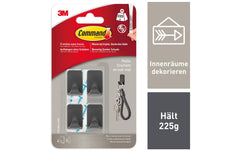 Command, Klebehaken 0.225 kg, Schwarz
