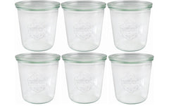 Weck, Einmachglas 500 ml, 6 Stück
