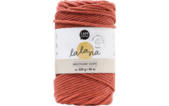 lalana Wolle Macrame rope rusty