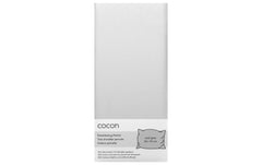 COCON | Kissenbezug Perkal | 2 Stk., 50x70 cm, hellgrau