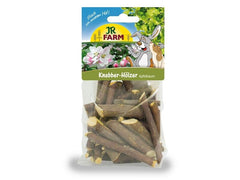 JR Farm | JRFarm Natur Knabber Hölzer Apfelbaum | 100g