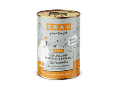 Grau | Dog Geflügel,Pastinake+Brokkoli 400g