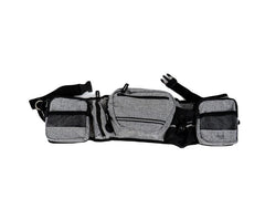 Deek | Hüfttasche Apollo grau meliert/schwarz | 67 cm