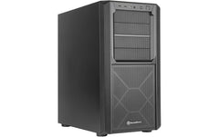 SilverStone | Tower SST-SED1-B schwarz, o. NT | ATX, Stahl, Kunststoff