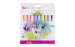 Talens, Brushpen Ecoline Pastell 10er Set