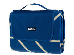 KOOR | Picknickdecke Onda-Blu 200 x 250 cm