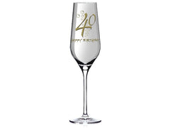 Wate | Sektglas | Happy Birthday 40