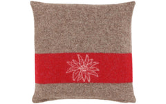 Eskimo Armeekissen Edelweiss, Braun-Rot