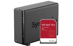 Synology, NAS DiskStation DS124 1-bay WD Re