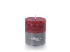 balthasar | Zylinderkerze Rustico, Antikrot | 7x8 cm (DxH), Brenndauer 35h