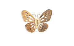 Wallxpert | Wandeko Schmetterling | Metall, Grösse: 32 x 29 cm