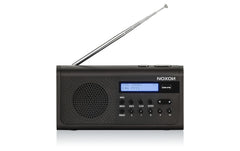 Noxon | Rigi, DAB+ Radio | Schwarz, Netz- und Batteriebetrieb