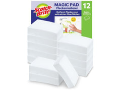Scotch-Brite | 3M Scotch-Brite Magic Pad | weiss, 10+2 Stück