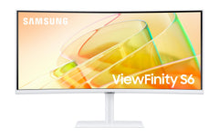 Samsung Curved 34 white, UWQHD