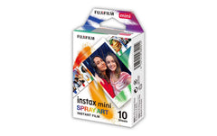 Fujifilm Instax Mini 10 Blatt Spray Art