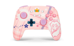 Power A | PowerA Enhanced Wireless Contr - PPP | Princess Peach Plaid, Wireless, 30h Akku