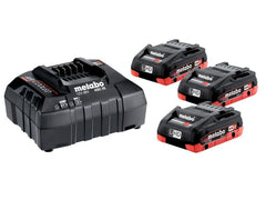 Metabo | Basis-Set3 xLiHD4.0Ah + ASC30-36 | 3 x LIHD 4.0 AH