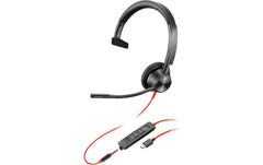 Poly Blackwire 3315 Mono,UC,3.5mm+USB-C/A