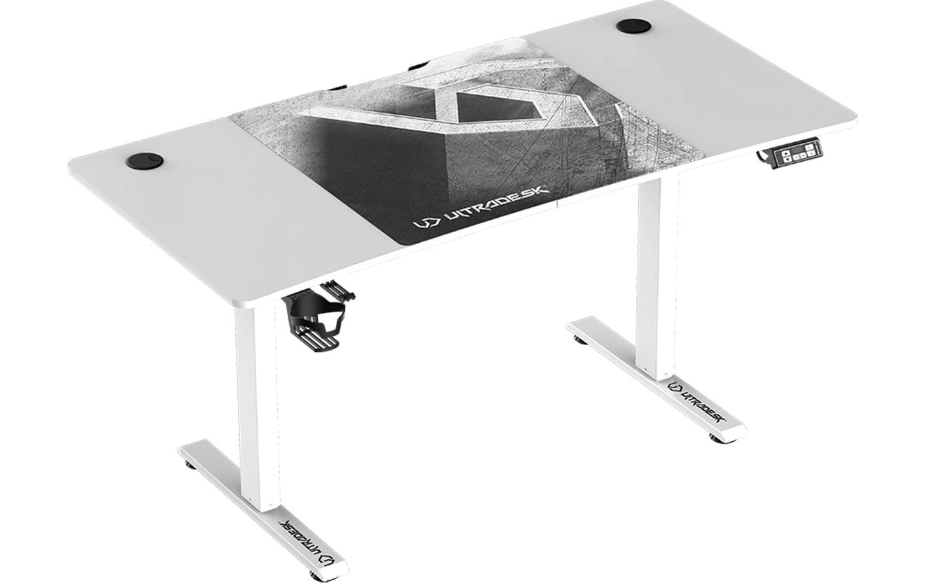 Ultradesk, Gaming Tisch Level V2 Weiss