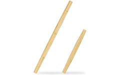 relaxdays Teigroller Bambus 2er Set