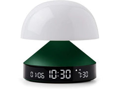 Lexon | Lichtwecker Mina Sunrise | LCD, Sonnenaufgangssimulation, Dunkelgrün