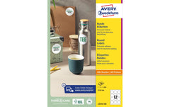 Avery Zweckform Etiketten rund