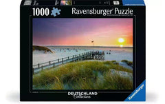 Puzzle Sonnenuntergang über Amrum