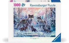 Puzzle Arktische Wölfe