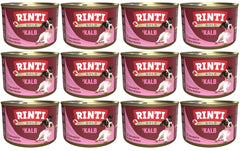 Rinti, Nassfutter Dose Gold mit Kalb, 12 x