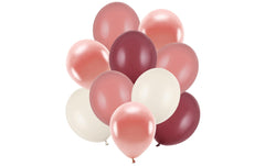 Partydeco, Luftballon Set, Rosatöne,10 Stüc