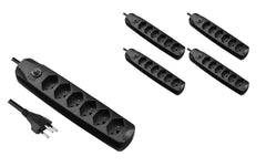 F.power Steckdosenleiste 6xT13 KIT5