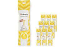 Brabantia | Kehrichtsack Perfectfit A | 3L, 200 Stück, Multipack à 10 Rollen