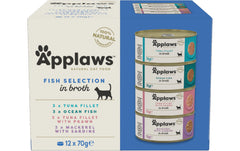 Applaws, Nassfutter Fish Selection in Broth