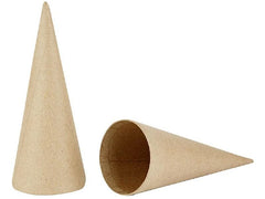 Creativ Company | Kegel | H 20 cm, D 8 cm, 5 Stk.
