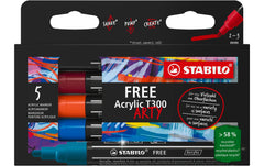 STABILO FREE Acrylic T300 Urban 5