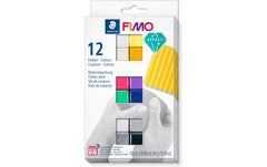 Fimo, Modelliermasse Set Colour Pack 12 Far