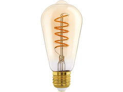 EGLO Leuchten | Eglo Leuchtmittel LM-E27-LED | ST64 4W 2000K AMBER 1STK