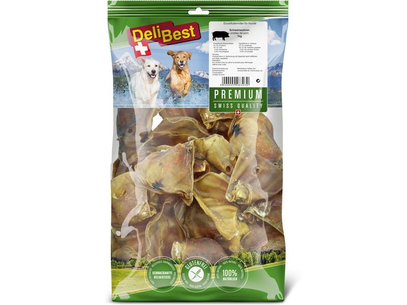DeliBest | Schweineohren | 1kg