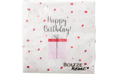 Boltze Servietten Happy Birthday