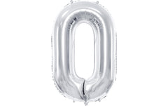 Partydeco, Folienballon Zahl 0 gross 86 cm,