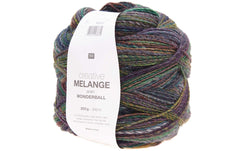 RICO Wolle Melange blau-grün