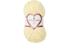 Rico Design, Wolle Chenillove 100 g, Vanill