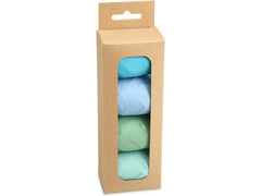 Pattberg | Geschenkband Opak Matt | Grösse 1 cm x 10 m à 4 Stück