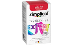 Simplicol, Textilfarbe Expert Mohnrot, 150