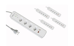 FURBER.power, Steckdosenleiste 4 x T13, USB