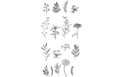 Sizzix Stempel Set Schablone Garten
