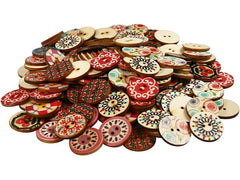 Creativ Company | Knopf-Mix | D: 20 mm,180 Stk