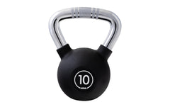 KOOR, Kettlebell 10 kg, Schwarz